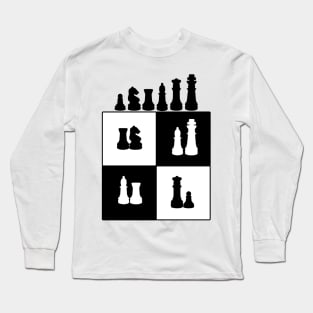 Make chess not war Long Sleeve T-Shirt